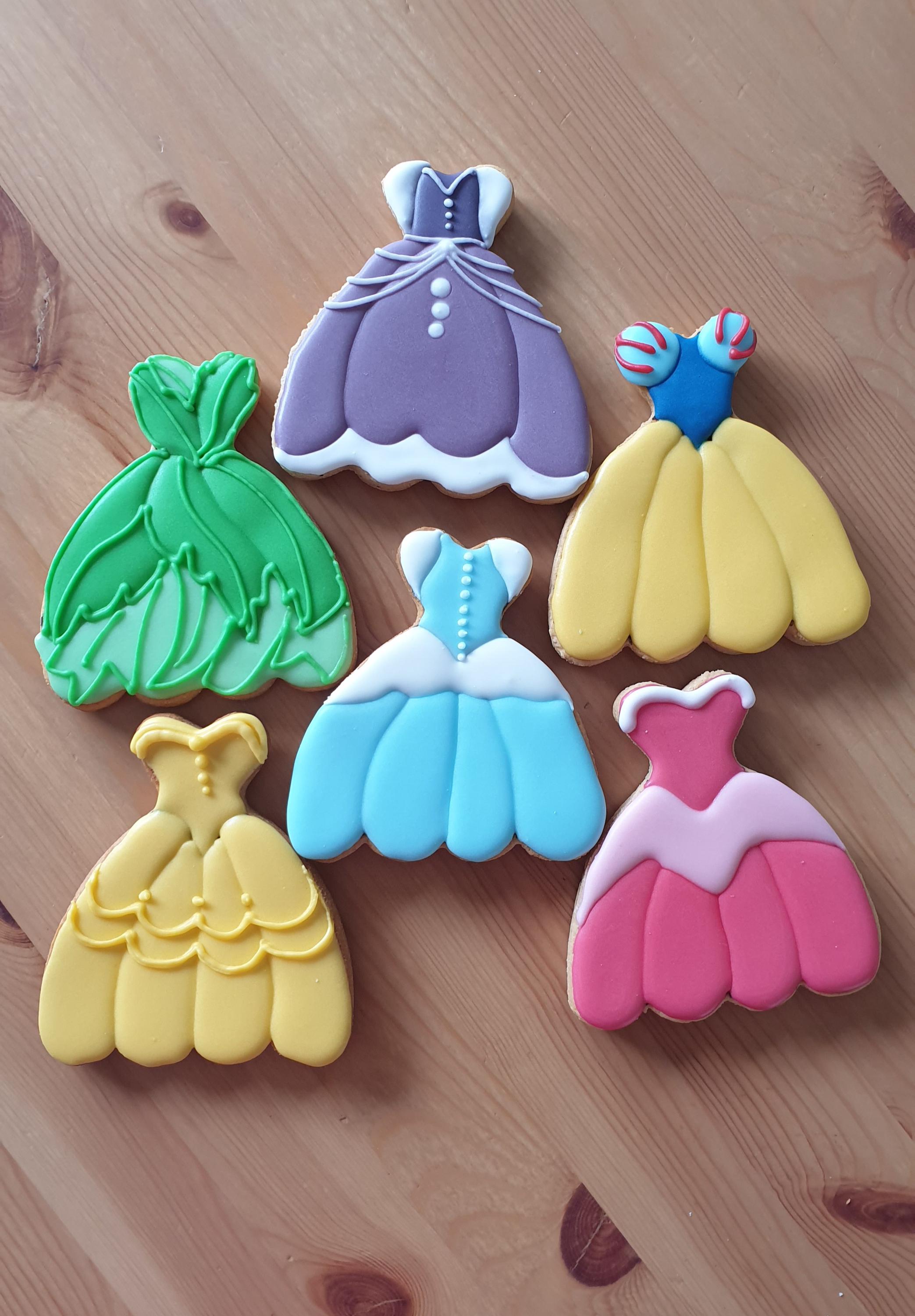 Princess Decorated Biscuits, Party Favours, Party Bag Fillers