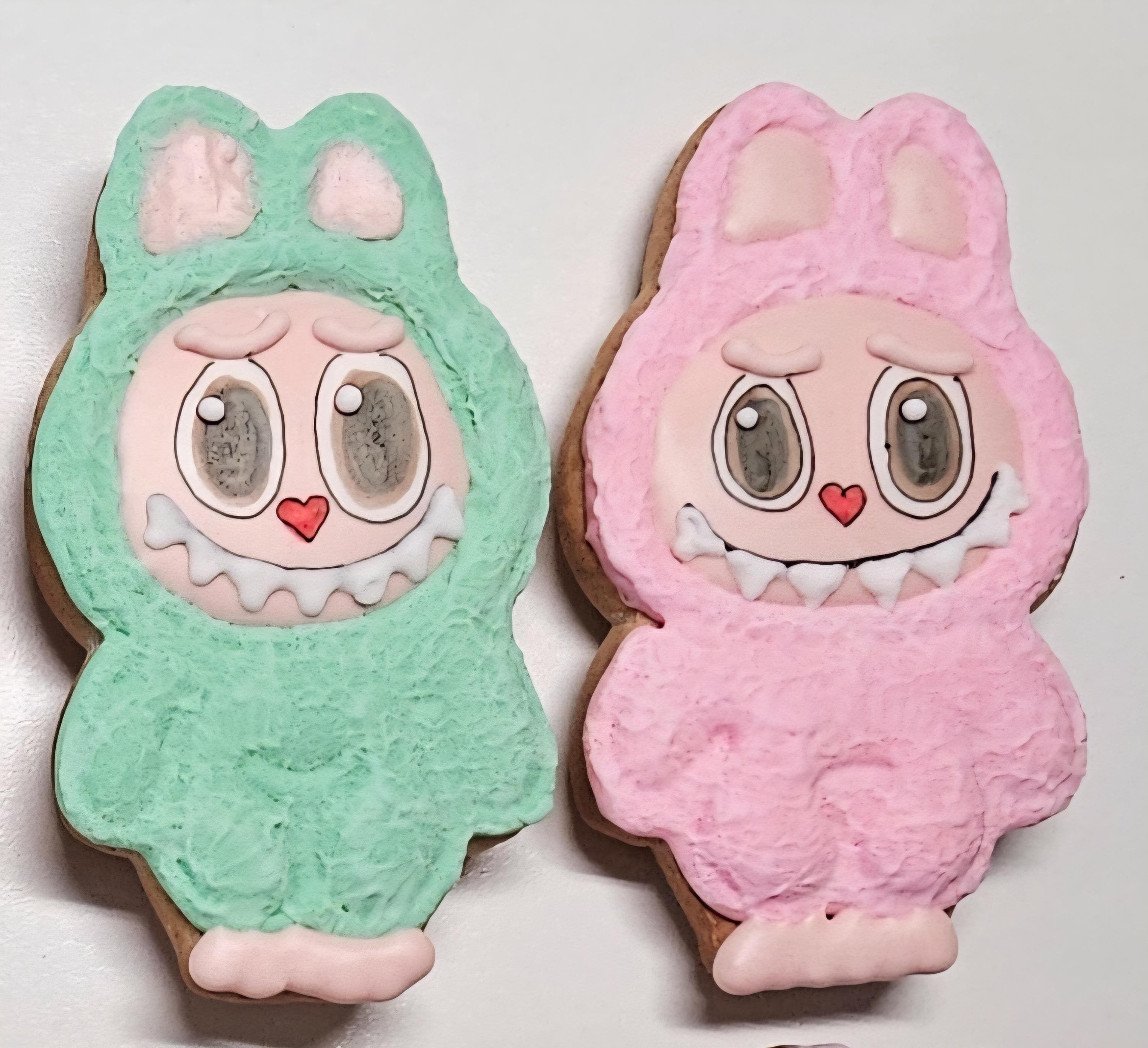 Monster Royal Icing Cookies, Party Favors