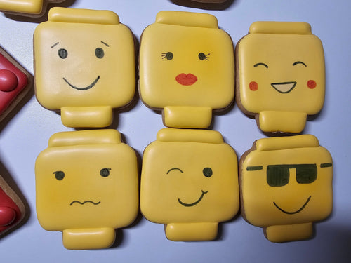 BUILDING BLOCKS COOKIES,  Party Bag Fillers, Party Favours