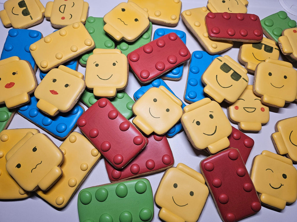 BUILDING BLOCKS COOKIES,  Party Bag Fillers, Party Favours