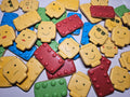 BUILDING BLOCKS COOKIES,  Party Bag Fillers, Party Favours