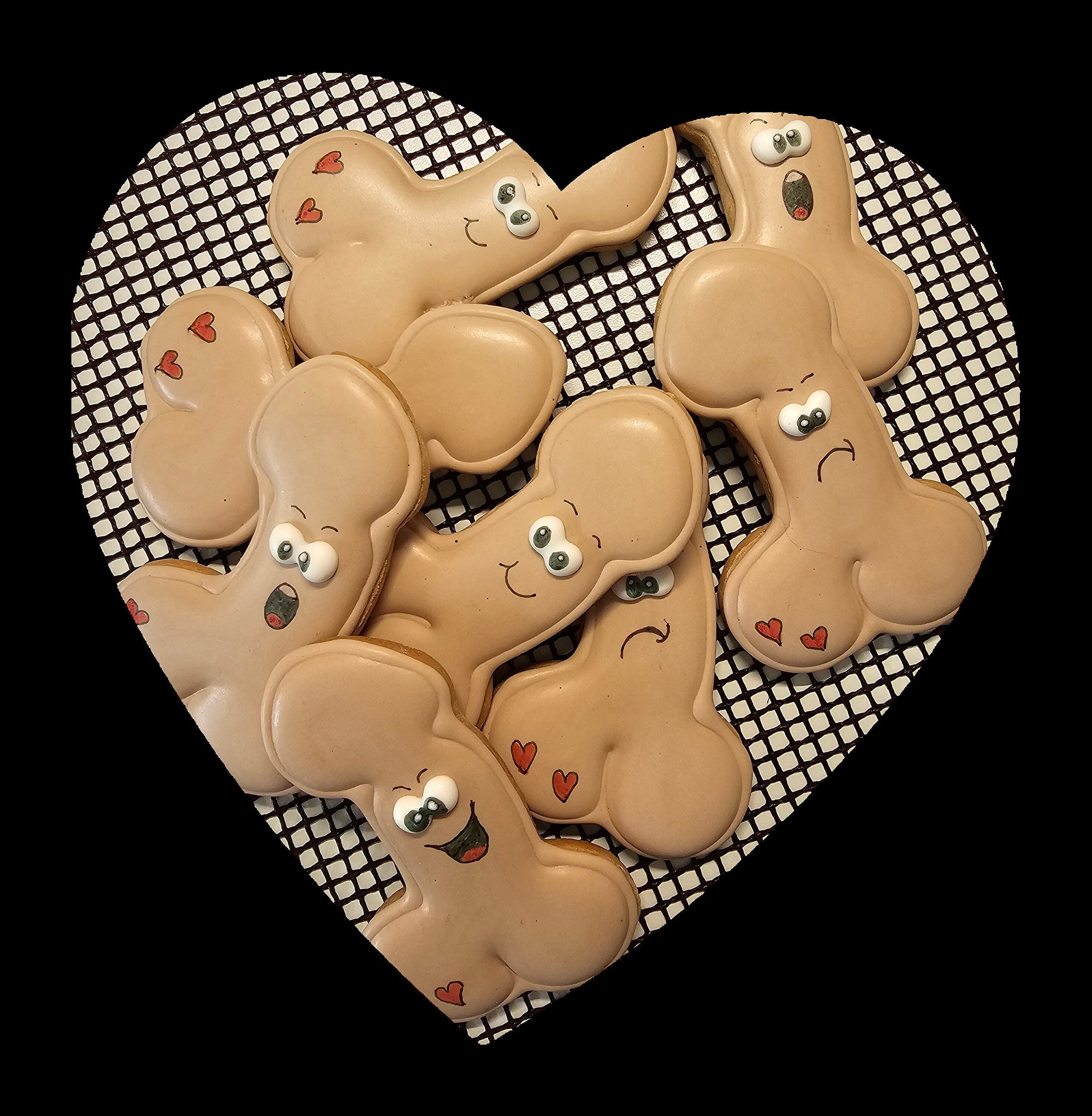 Hen Party Cookies: Handmade Vanilla Bacherolette Favours