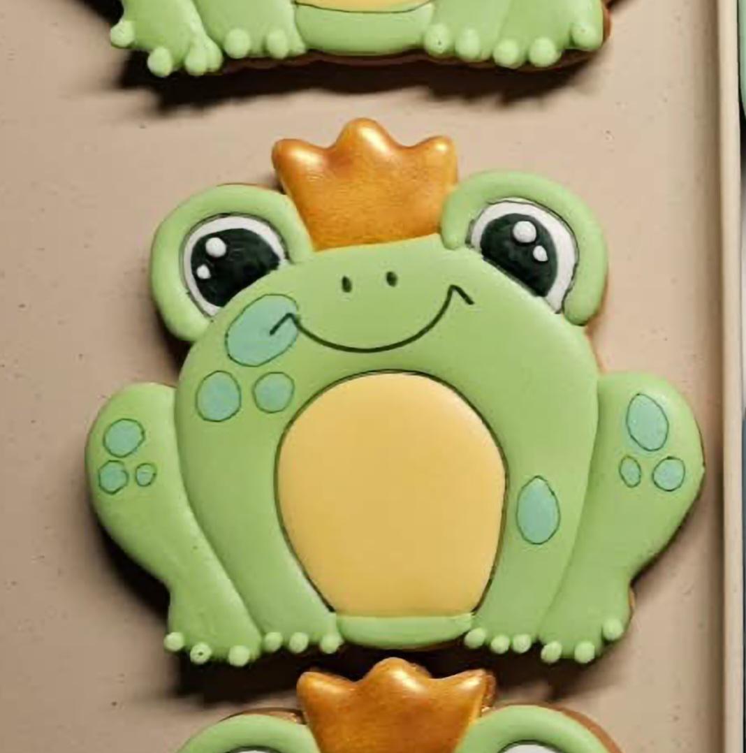 Princess Birthday Biscuits, Royal Icing Party Favors, Vanilla Cookies