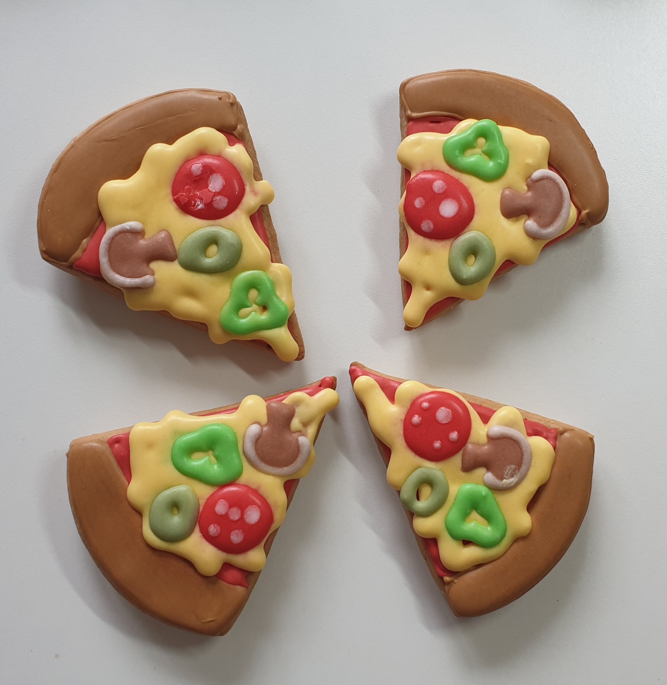 Pizza biscuits,  Party favour