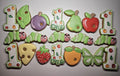 insect Birthday Biscuits, Caterpillar Biscuits, Party favours