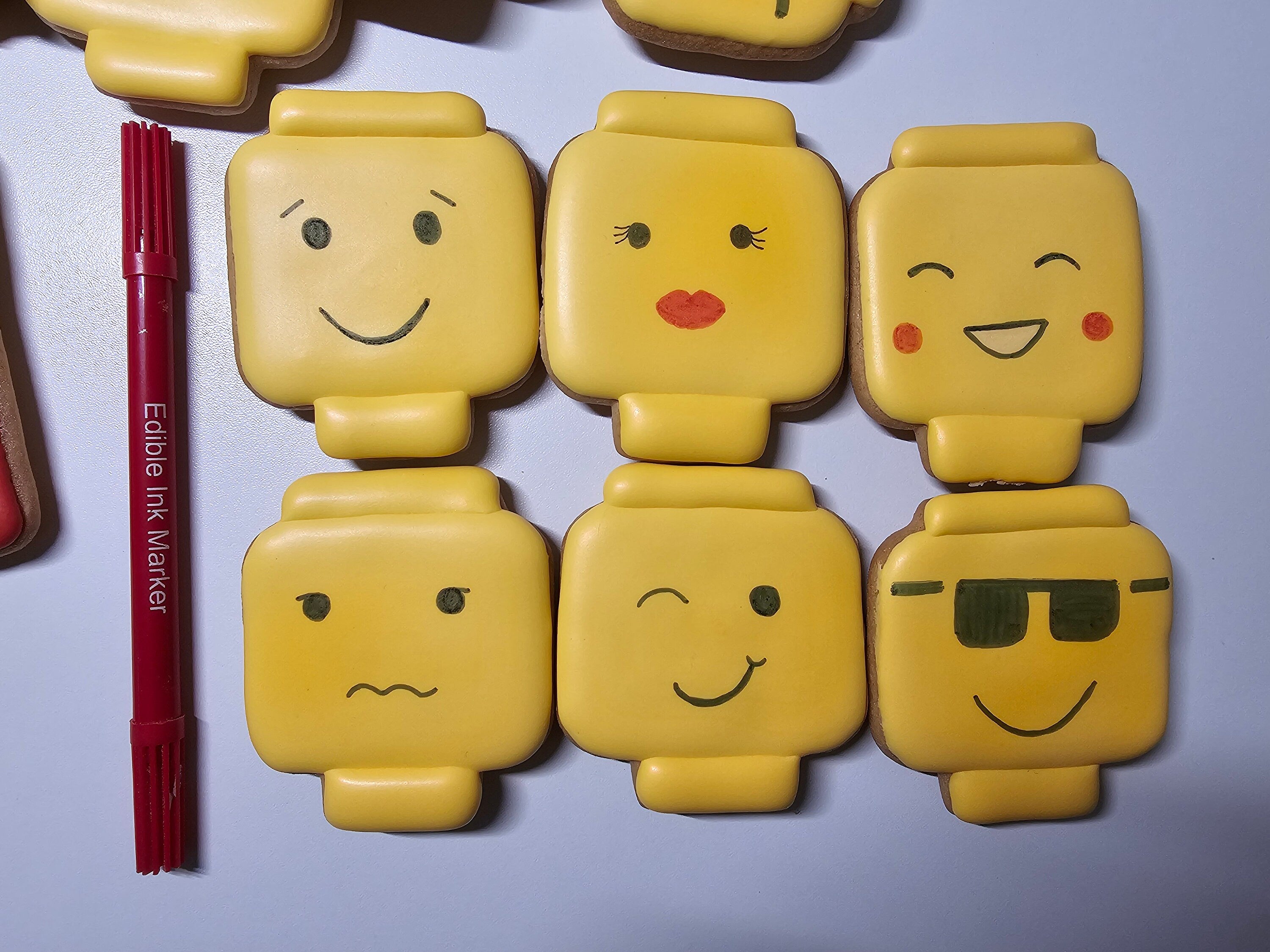 BUILDING BLOCKS COOKIES,  Party Bag Fillers, Party Favours