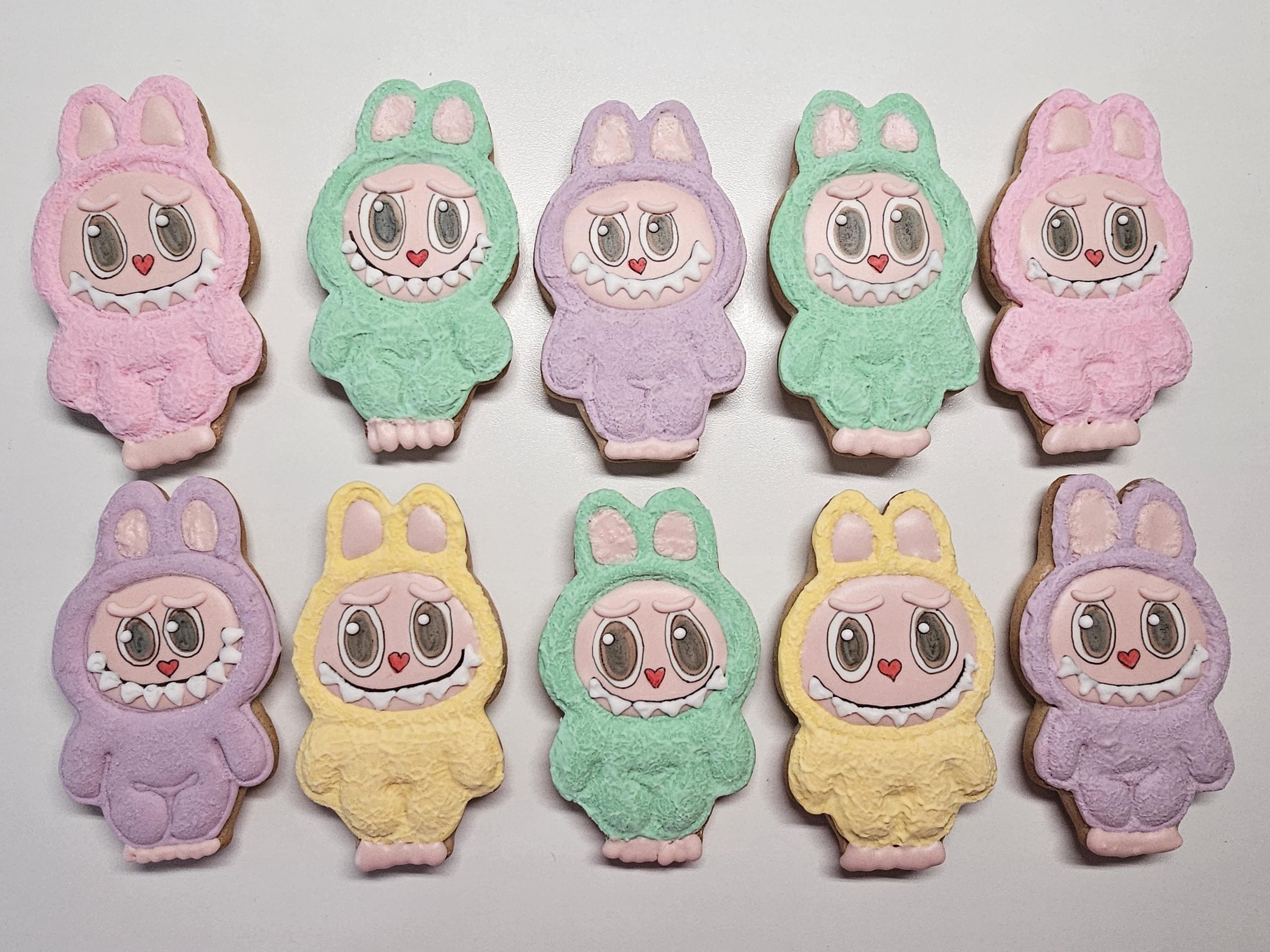 Monster Royal Icing Cookies, Party Favors