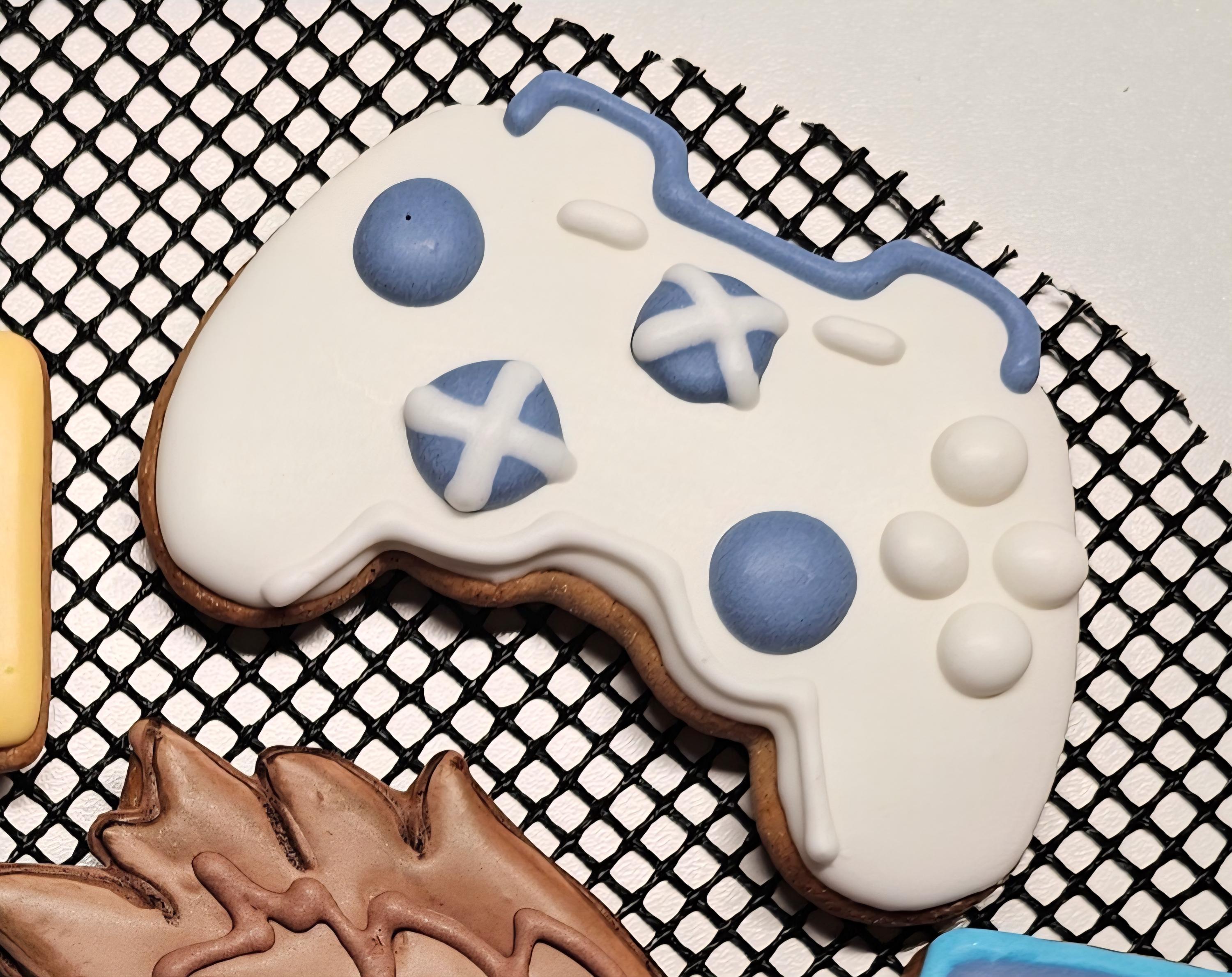 Handmade Gammer Biscuits, PC Game Cookies, Party Favors, Party Bag Fillers