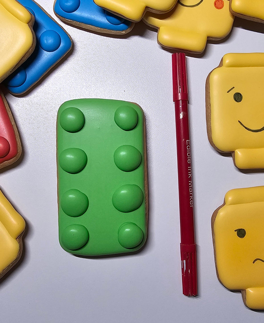 BUILDING BLOCKS COOKIES,  Party Bag Fillers, Party Favours